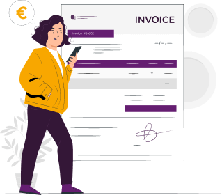 Upload your invoice onto our platform